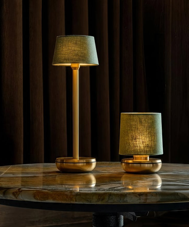 Firefly Gold/Emerald Linen
